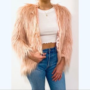 Faux Fur Jacket